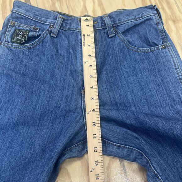 Cinch Jeans Mens 30x36 Blue Denim Straight Leg Cowboy Western Rodeo Pants - Picture 14 of 15